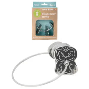 Stainless Steel Toy Keys, Baby Rattle, Teether & Fidget Toy – Made in USA, Durable, Safe, Non-Toxic, BPA-Free – Ideal for Teething, Sensory Play & Early Development