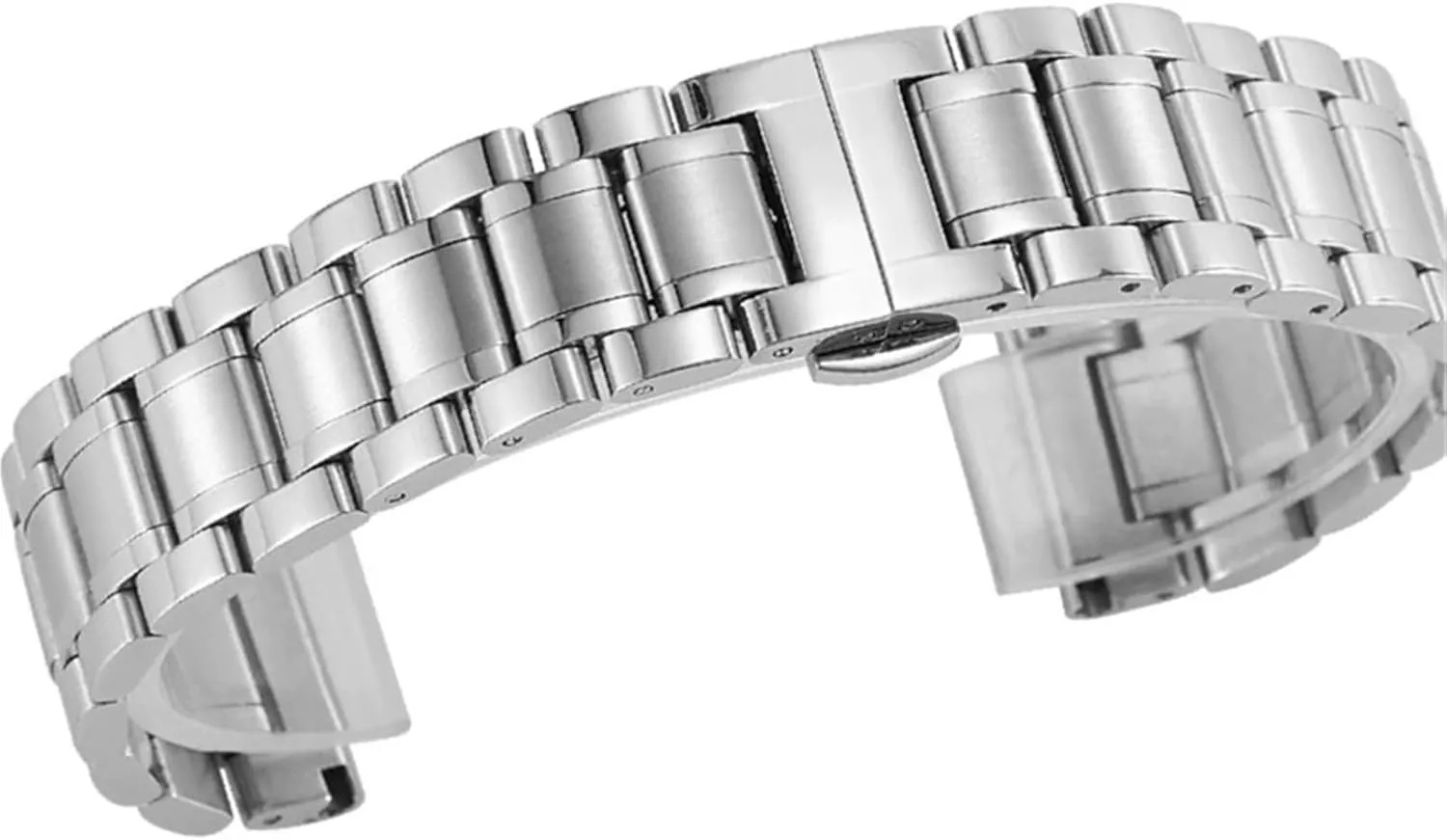 Stainless Steel Watch Band 18mm 20mm Universal Replacement Wristband