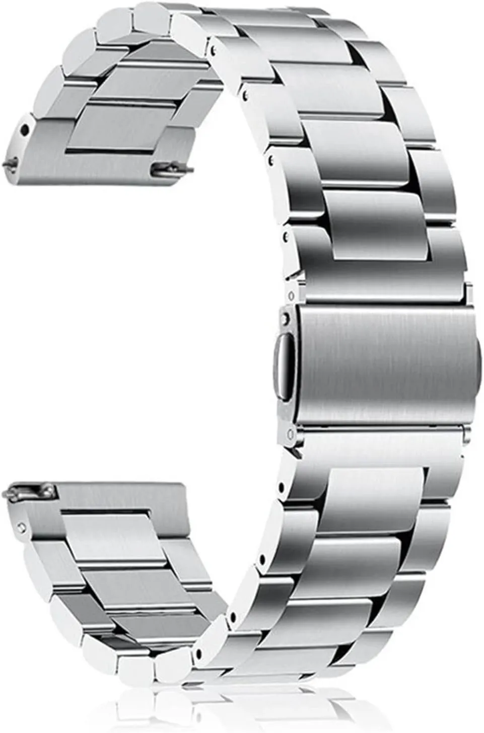 Stainless Steel Watch Band Unisex Replacement Metal Wristband