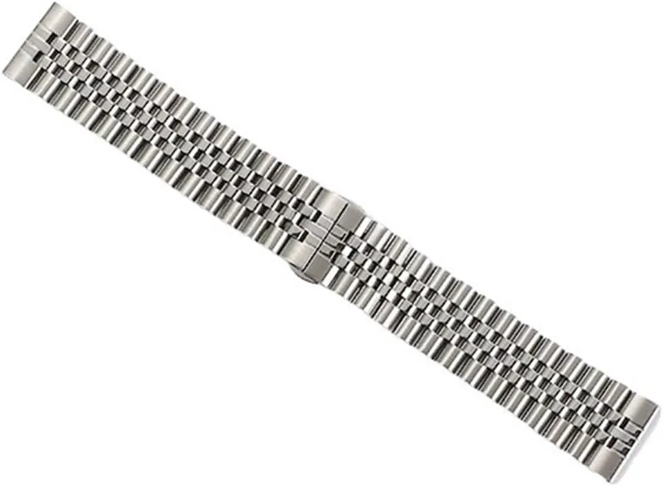 Stainless Steel Watch Band Unisex Replacement Metal Wristband