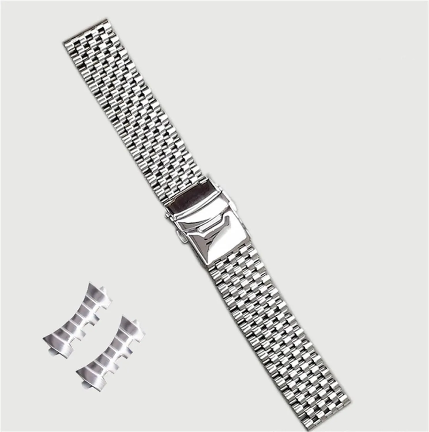 Stainless Steel Watch Strap 20mm 22mm Universal Replacement Wristband