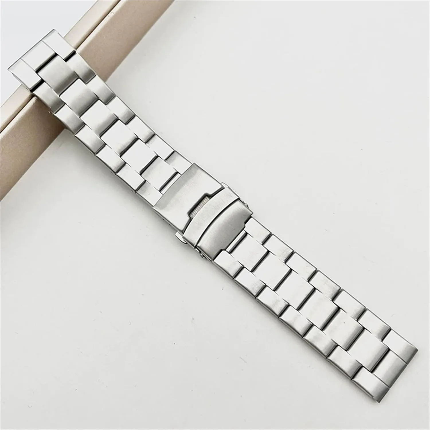 Stainless Steel Watch Strap 22mm 24mm Universal Replacement Wristband