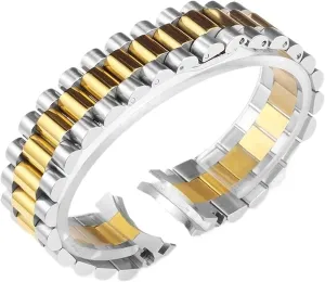 Stainless Steel Watch Strap Men And Women Bracelet 20mm 21mm Quick Release Adjustable