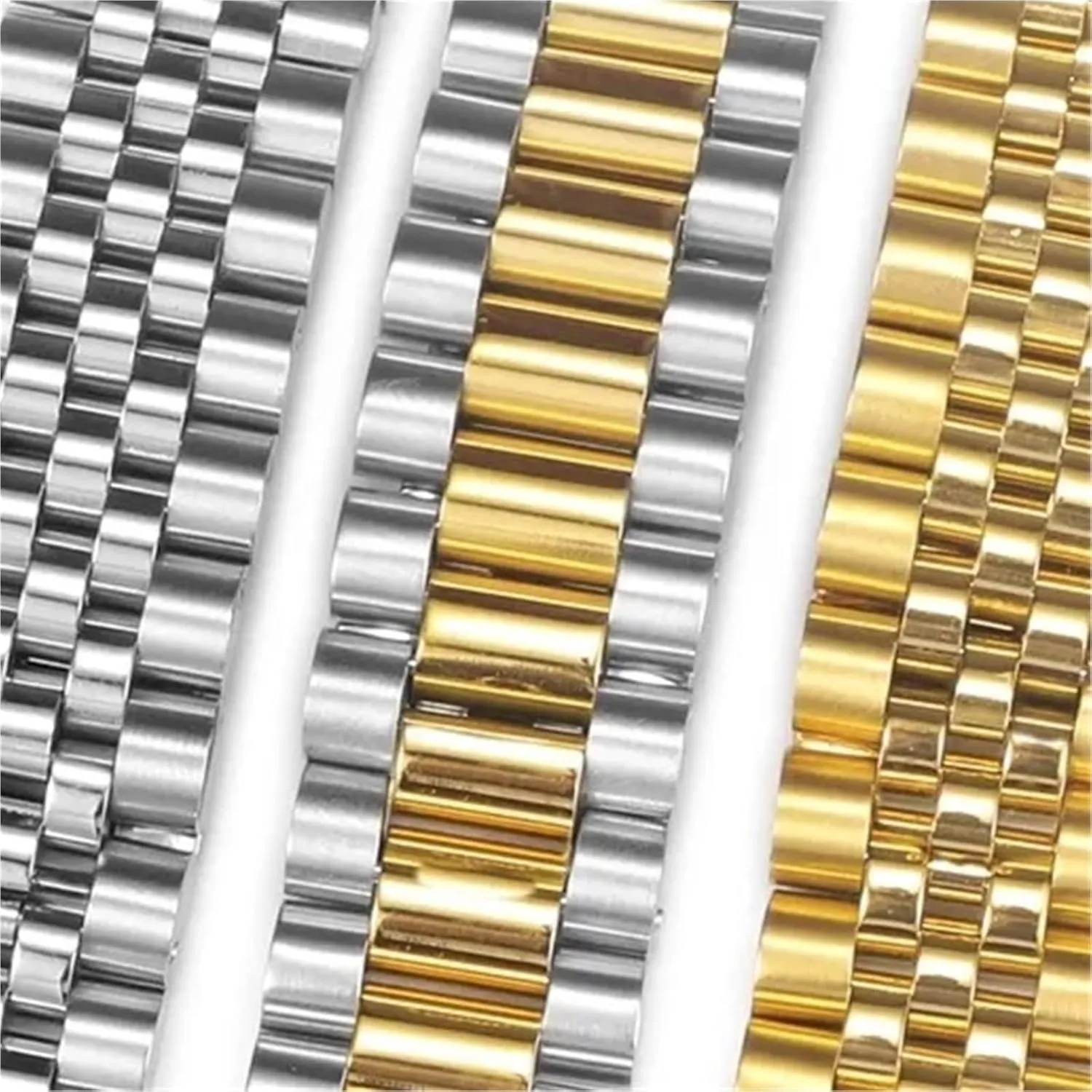 Stainless Steel Watch Strap Men And Women Bracelet 20mm 21mm Quick Release Adjustable
