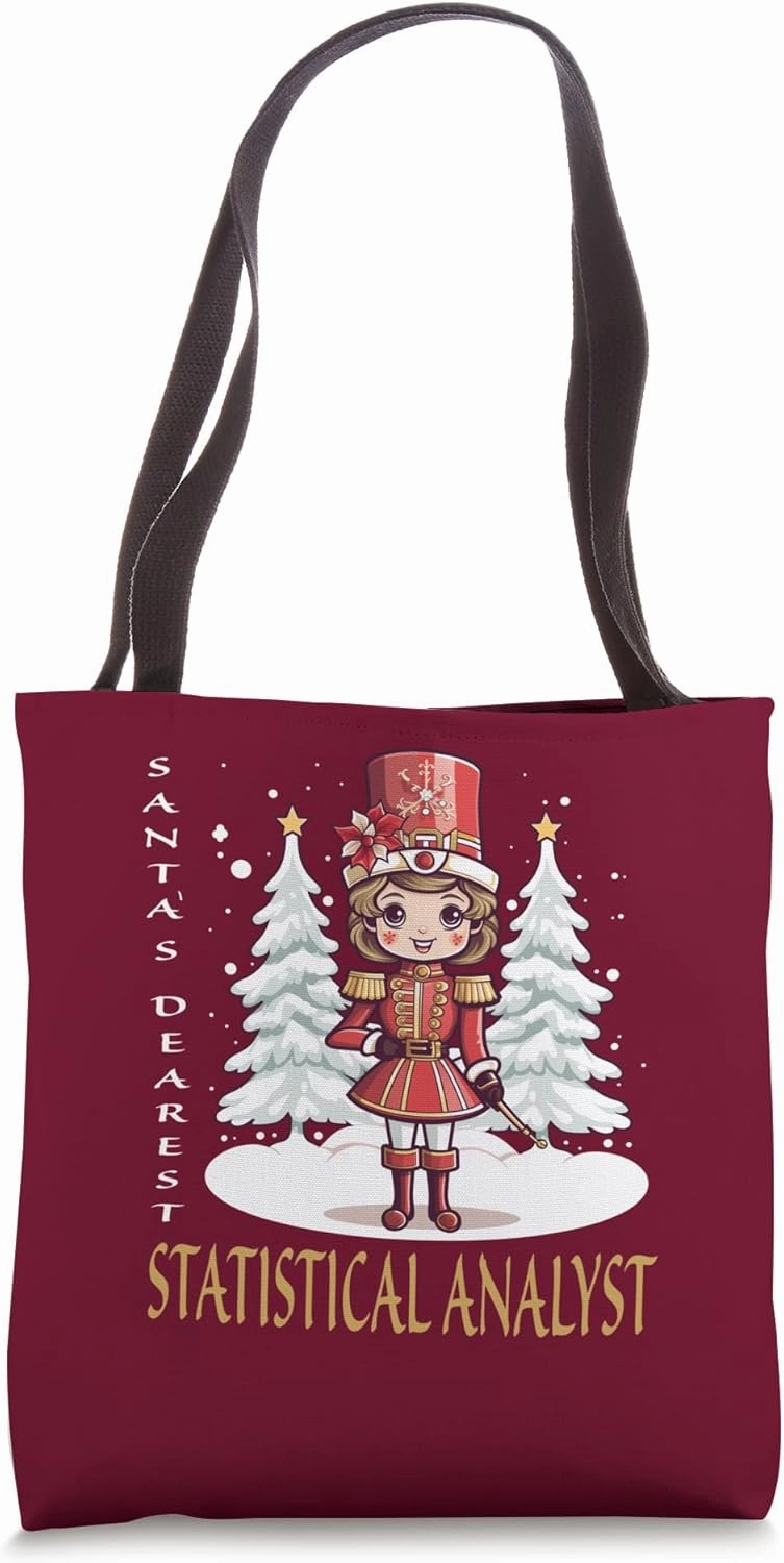Statistical Analyst Christmas Classic Female Nutcracker Tote Bag