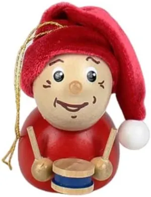 Steinbach 12 Days of Christmas Ornament Series, Day Twelve, Drummer, 3.5"