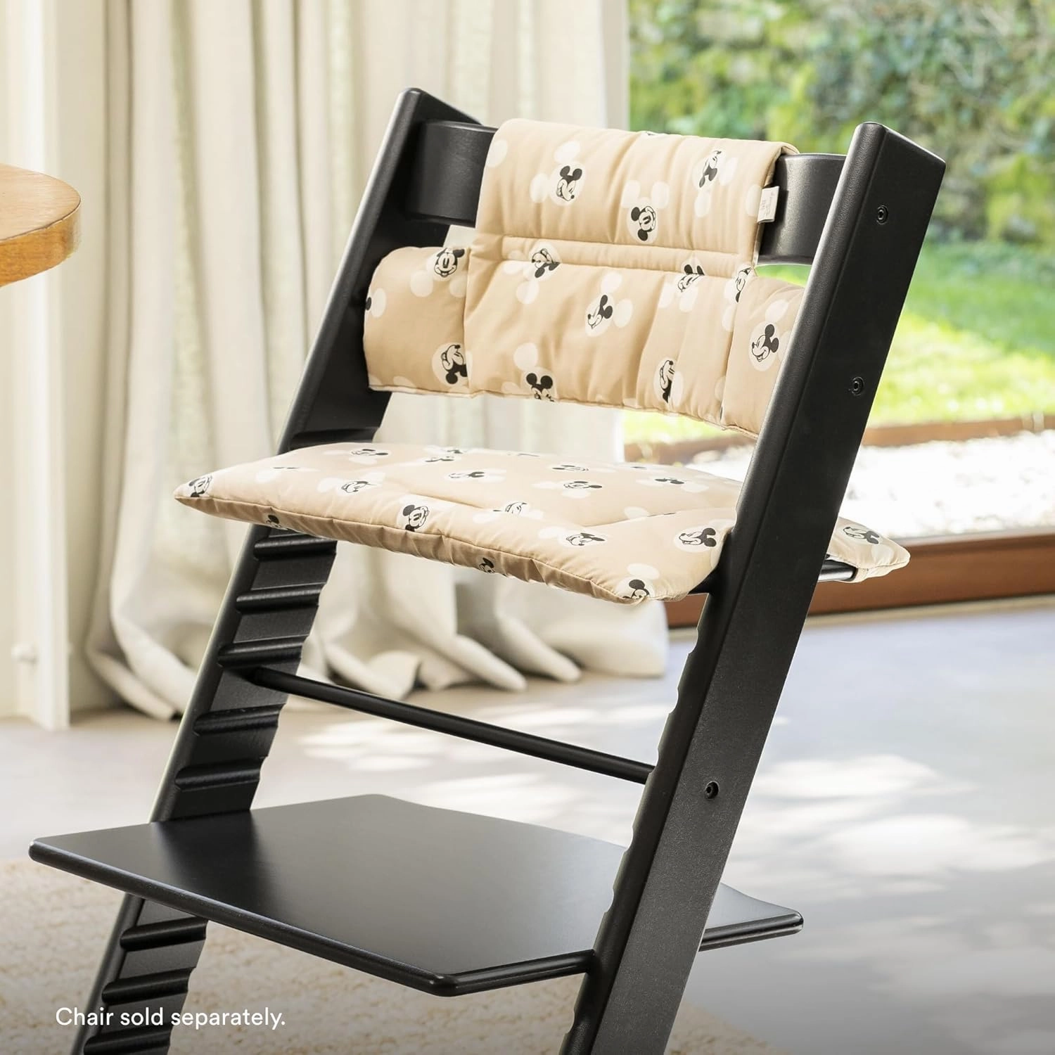 Stokke Tripp Trapp Classic Cushion 2, Mickey Signature - Pair with Tripp Trapp Chair or High Chair for Support & Comfort - Machine Washable