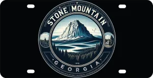 Stone Mountain Georgia Souvenir Car and Home Decoration Metal Plaque - Wall Decoration