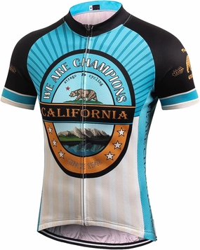 Strgao Men's Cycling Jersey Bike Short Sleeve Shirt