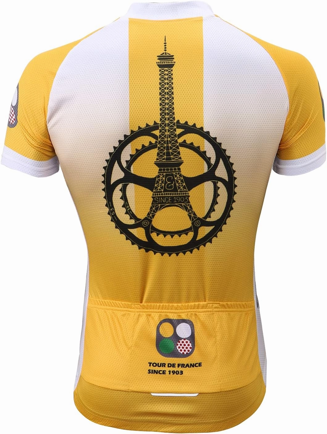 Strgao Men's Cycling Jersey Bike Short Sleeve Shirt