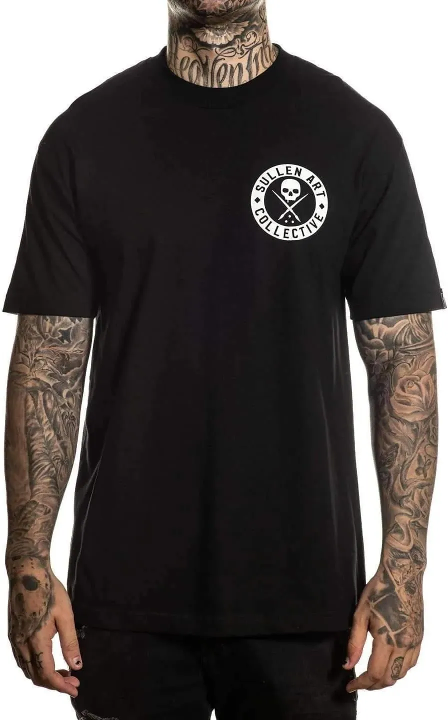 Sullen The Classic Badge of Honor Tattoo Lifestyle Graphic Standard Short Sleeve Tee