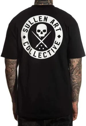 Sullen The Classic Badge of Honor Tattoo Lifestyle Graphic Standard Short Sleeve Tee