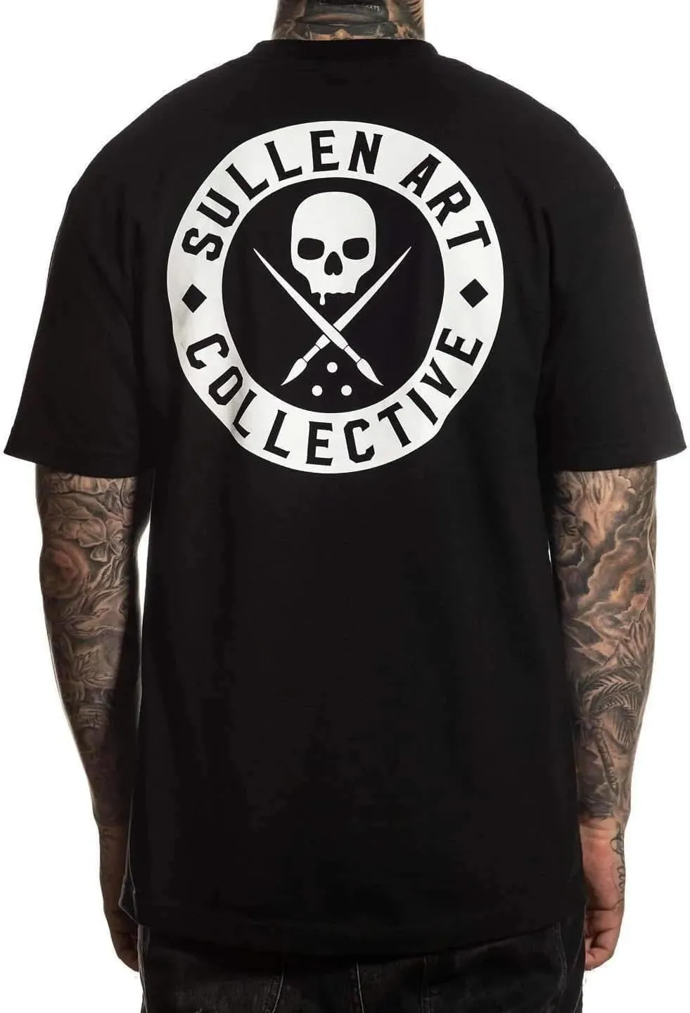 Sullen The Classic Badge of Honor Tattoo Lifestyle Graphic Standard Short Sleeve Tee