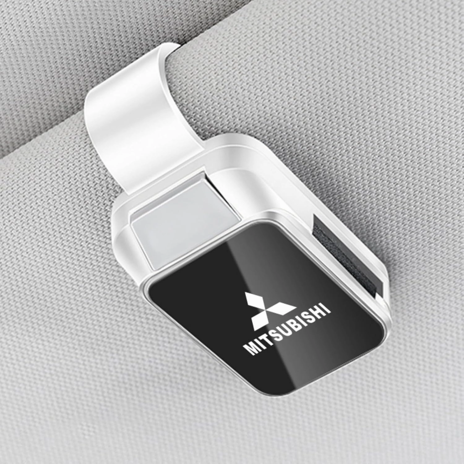 Sunglasses Holder for Car for Mitsubishi Outlander III (Facelift 2015) 2015 2016 2017 2018, Car Sunglasses Holde Car Accessories Car Accessories Interior,White