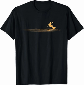 Surfer Graphic Surfboard Vintage Surfing For Surfers T-Shirt