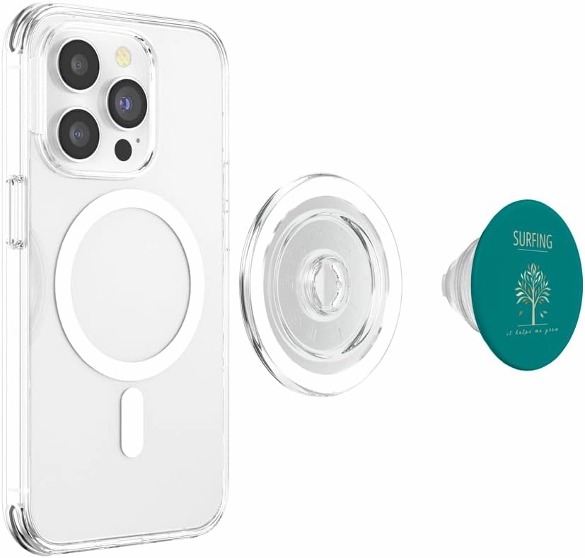 Surfing Wave Ocean Tree Growth Nature Adventure PopSockets PopGrip for MagSafe