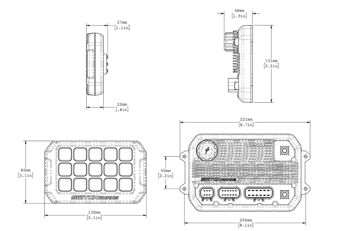 Switch Works - Alpha12 Digital Smart Switcher with 12 Outputs