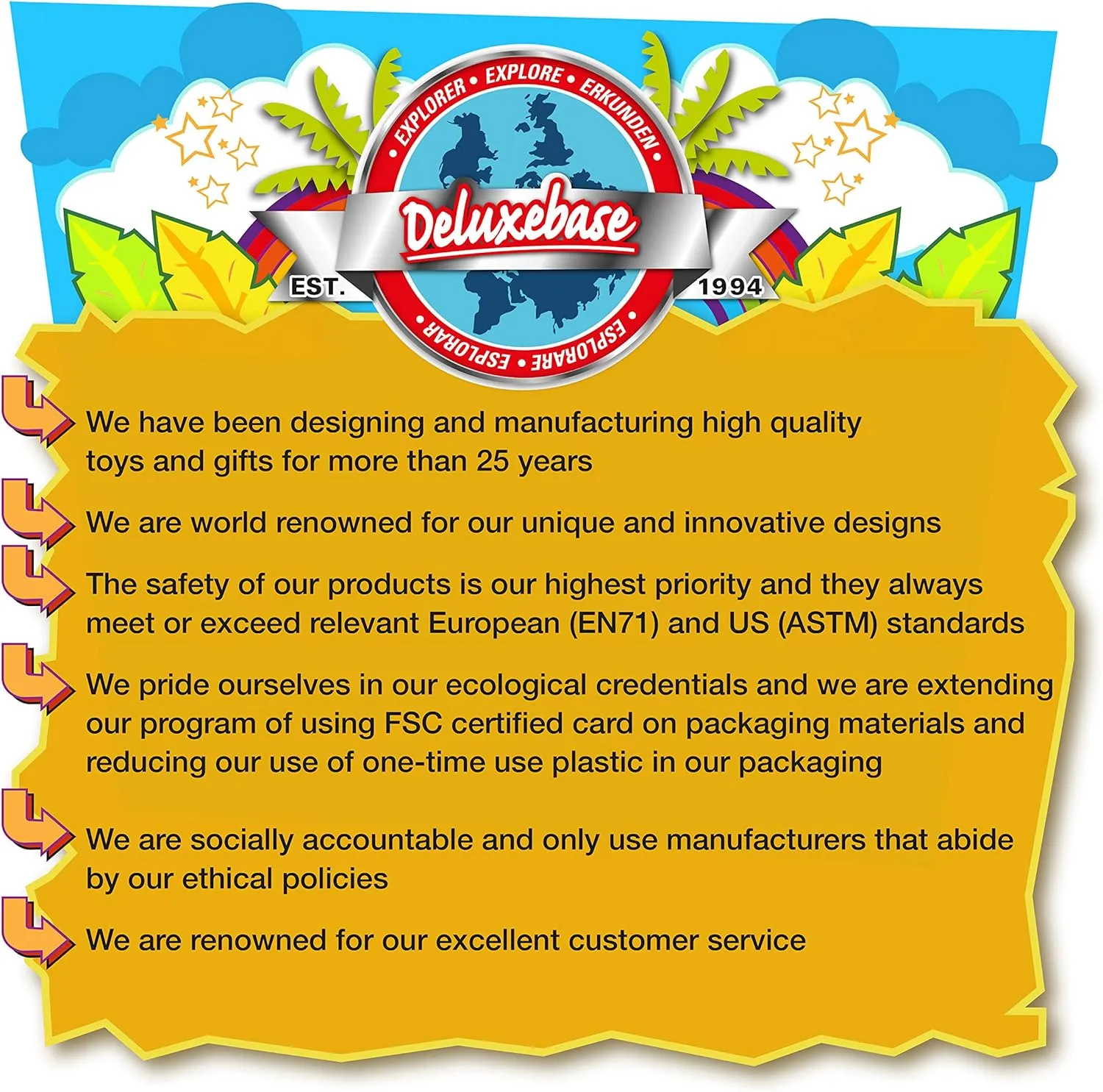T-Rex from Deluxebase. 14 Inch T Rex Plush Toy. Eco Friendly Child Safe Dinosaur Stuffed Animal Made from Recycled Plastic Bottles.