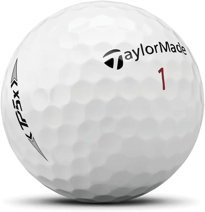 TaylorMade TP5 & TP5x Golf Balls (White, Yellow, Pix)