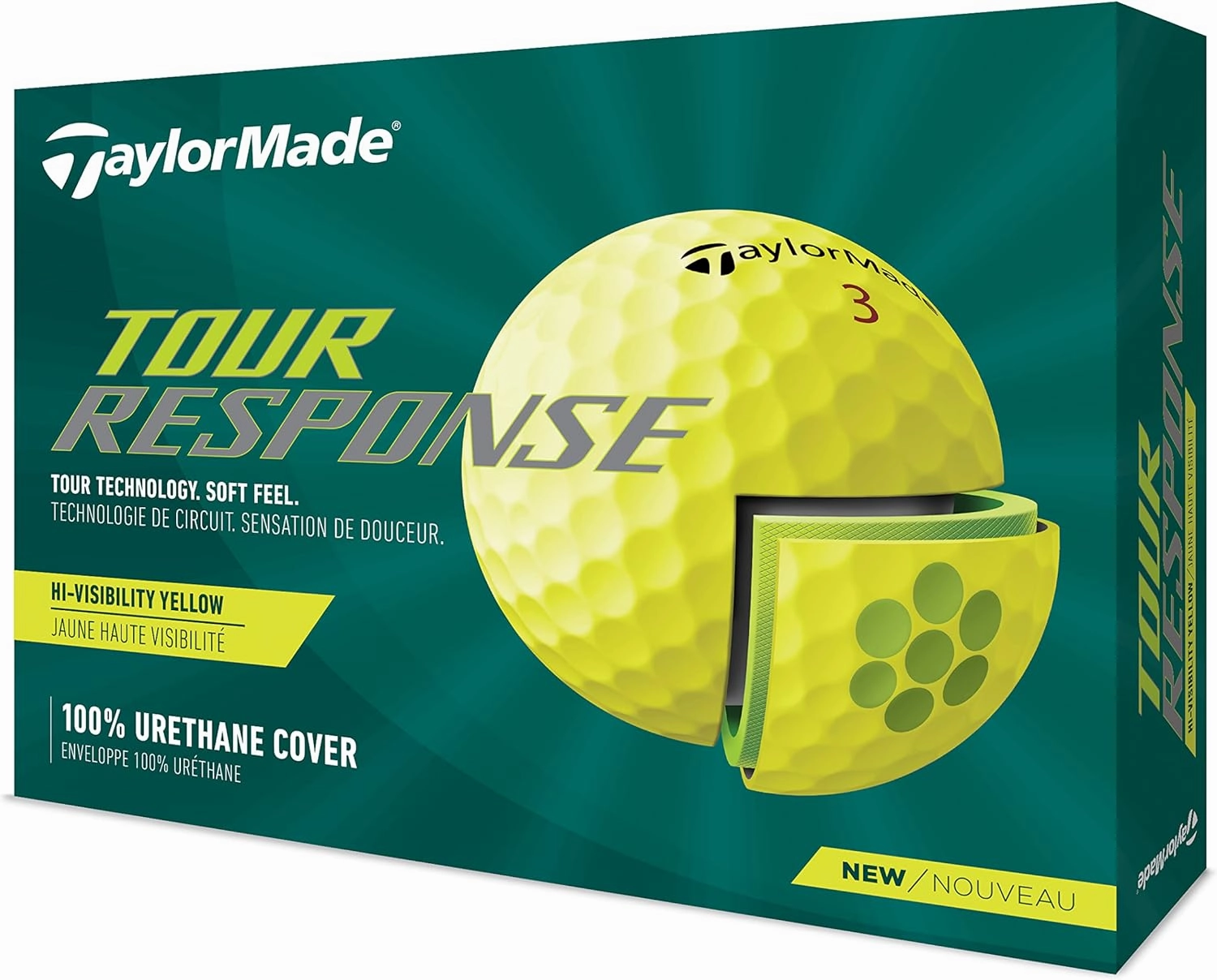 Taylormade Tour Response Stripe Golf Balls