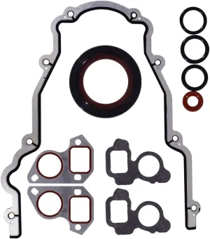 tcs45993 Timing Cover Gasket Seal Fits for GM Chevrolet LS Series LS1 LS2 LS3 LS6 LQ9 LQ4 Vortec 4.8 5.3 5.7 6.0 Water Pump Gaskets Crankshaft Seal
