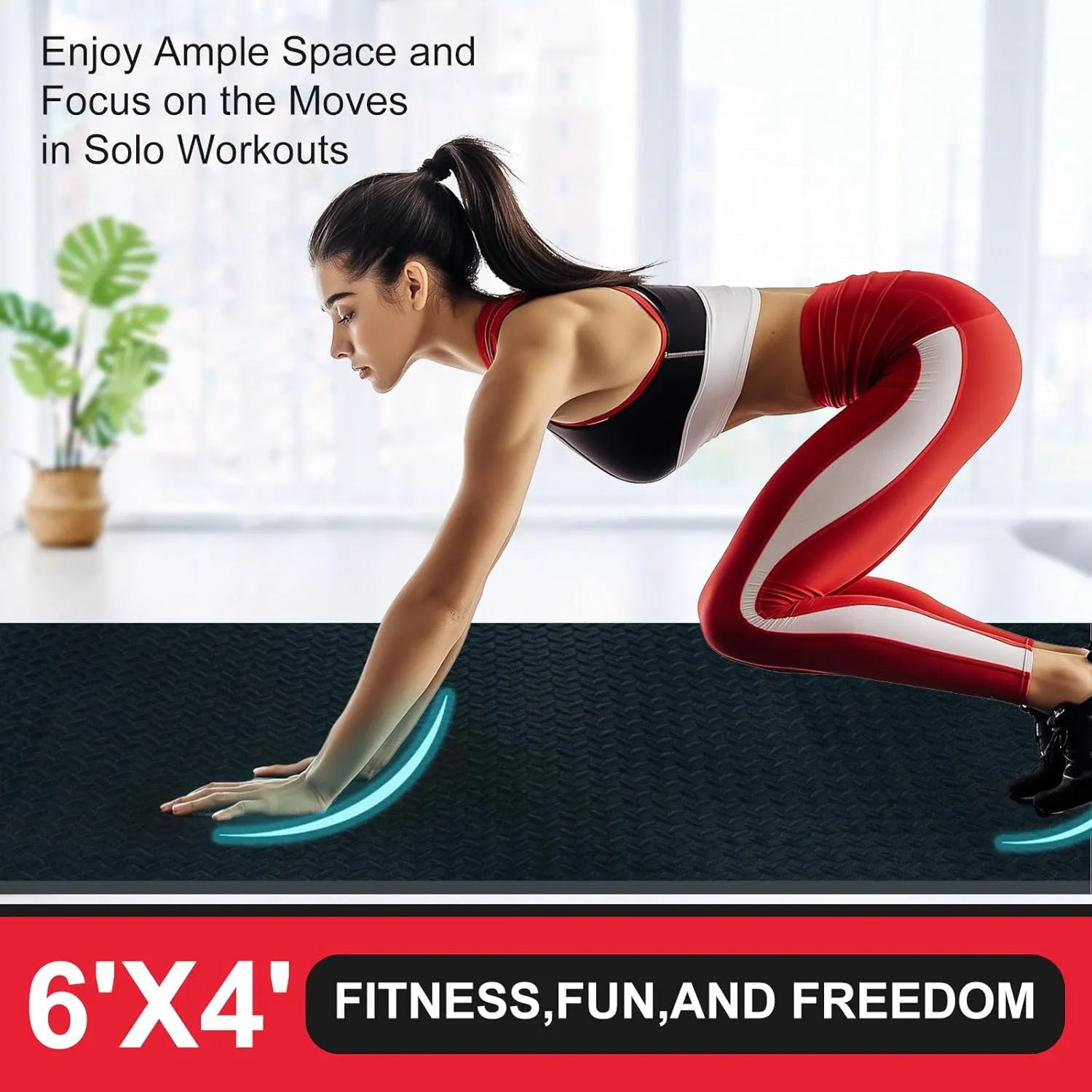 The 10mm high-density foam is a perfect combination of stability and cushioning.