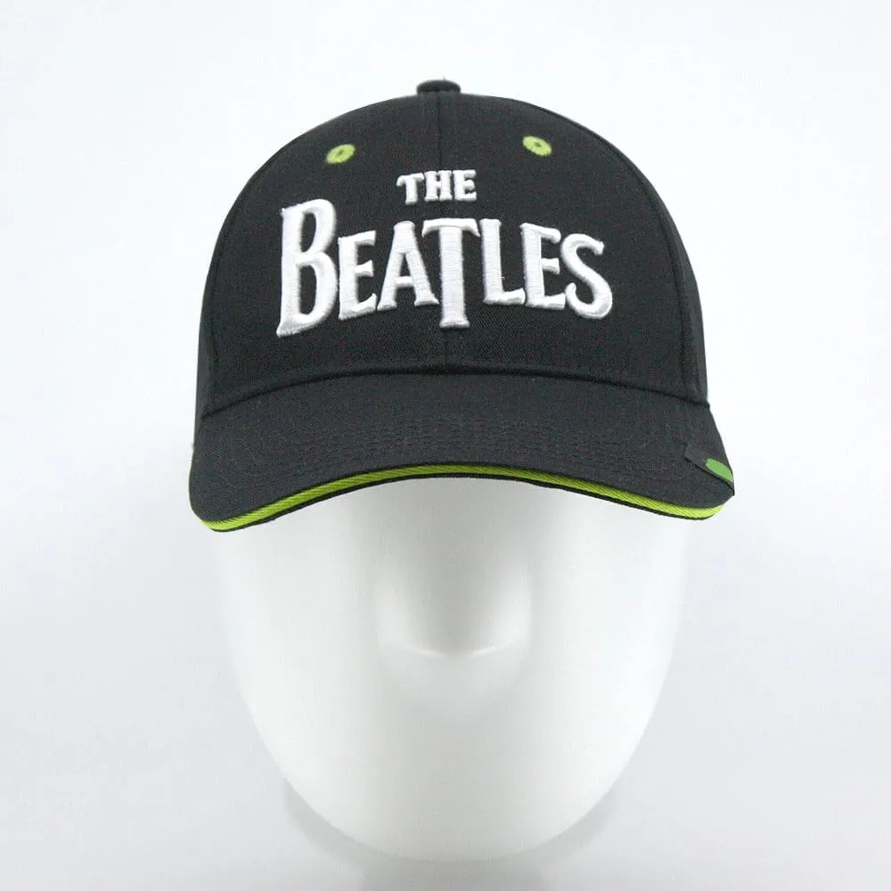 The Beatles Classic Adjustable Baseball Cap Drop T Logo Sgt Pepper Drum Abbey Road
