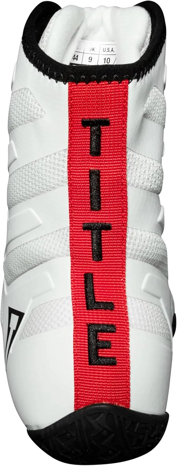 TITLE Boxing Total Balance Men's Athletic Shoe - Black/Red, Size 10.5