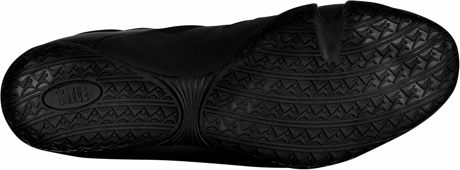 TITLE Boxing Total Balance Boxing Shoes for Adults - Black, Size 8