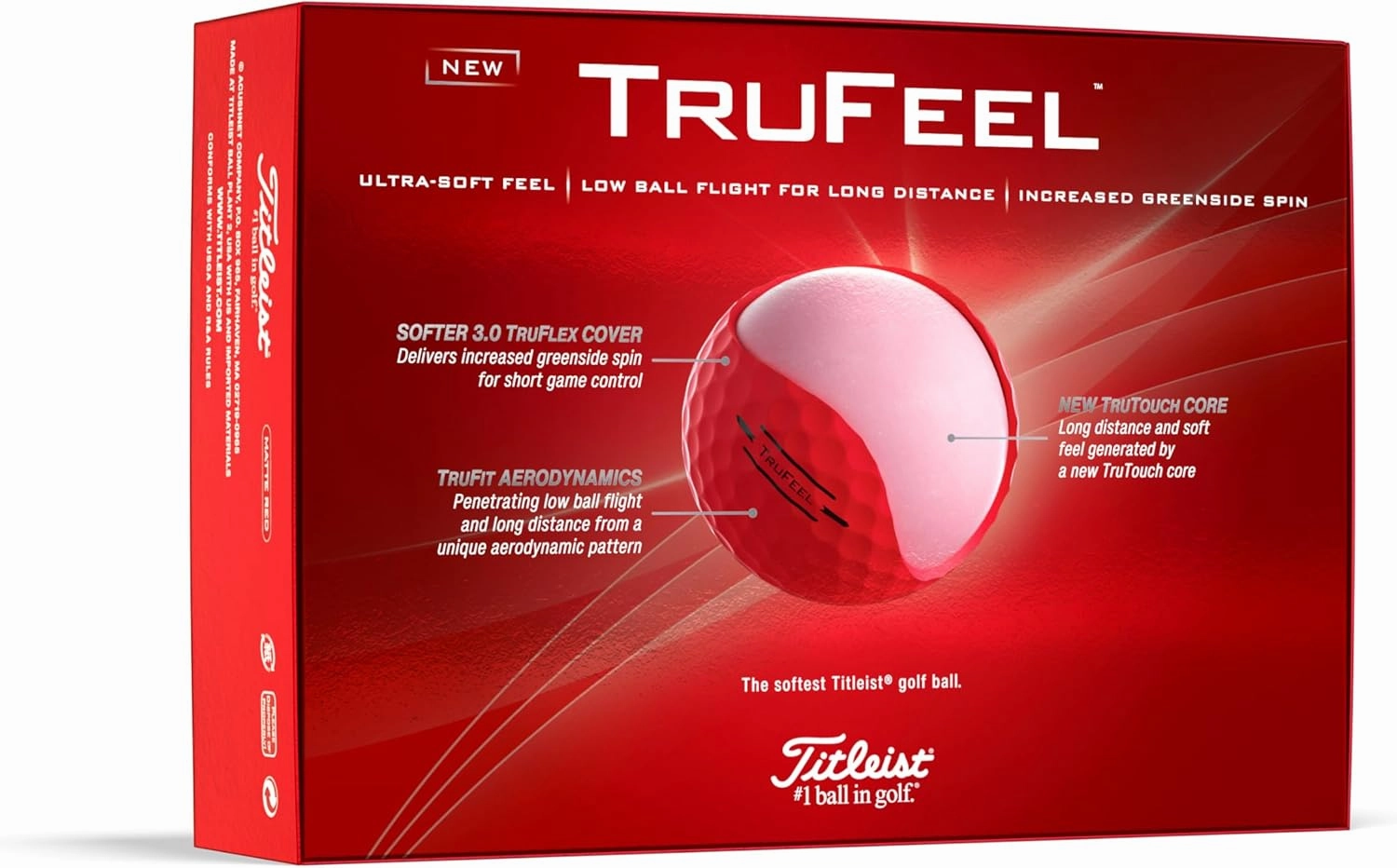 Titleist TruFeel Golf Balls (One Dozen)