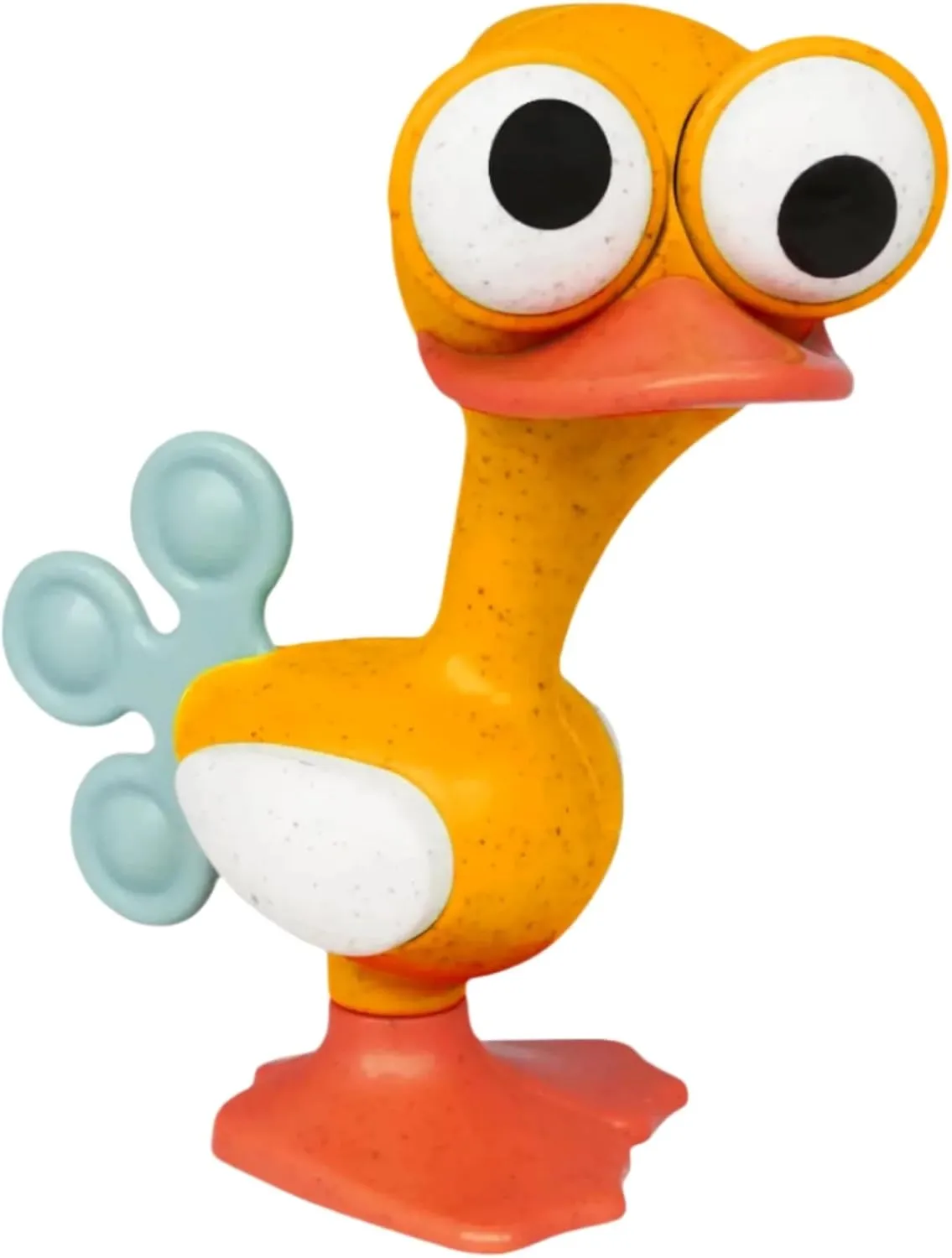 Tolo Crazy Eyed Bird | Interactive Toy for Babies 3  Months | Movable Eyes, Clicking Head & Feet, Rattling Body, Squeaking Wings | Teething Relief & Developmental Play