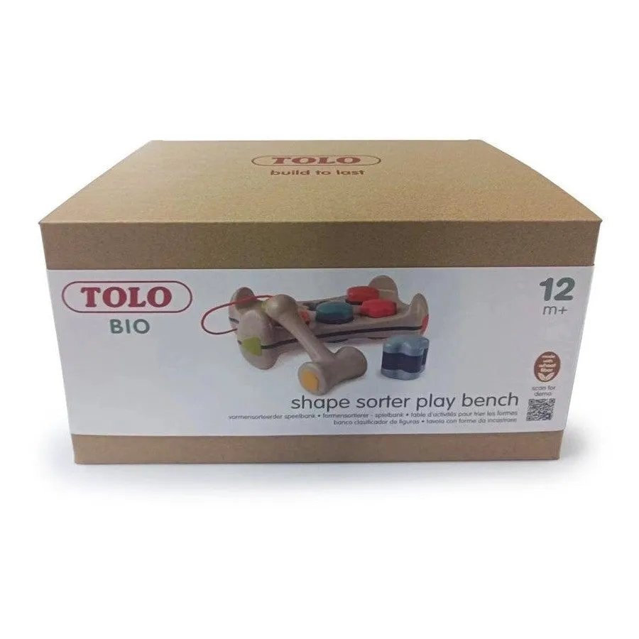 Tolo Toys - Bio Shape Sorter Play Bench