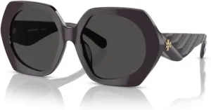 Tory Burch TY7195U Hexagonal Sunglasses for Women   BUNDLE With Designer iWear Complimentary Eyewear Kit