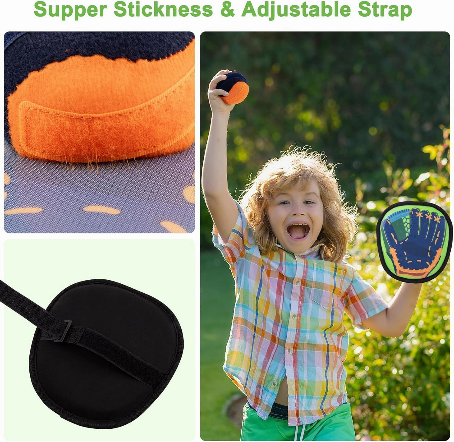 Toss and Catch Ball Game Set Pool Beach Toys for Kids Ages 3 4 5 6 7 8-12 Years Old Boys Girls Birthday Gifts, Yard Camping Paddle Ball Baseball Outdoor Games for Adults and Family