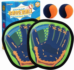 Toss and Catch Ball Game Set Pool Beach Toys for Kids Ages 3 4 5 6 7 8-12 Years Old Boys Girls Birthday Gifts, Yard Camping Paddle Ball Baseball Outdoor Games for Adults and Family