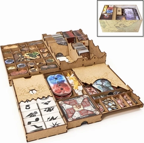 TowerRex Organizer for Gloomhaven and Forgotten Circles Expansion, Storage Insert for Gloomhaven, Board Game Accessories Upgrade