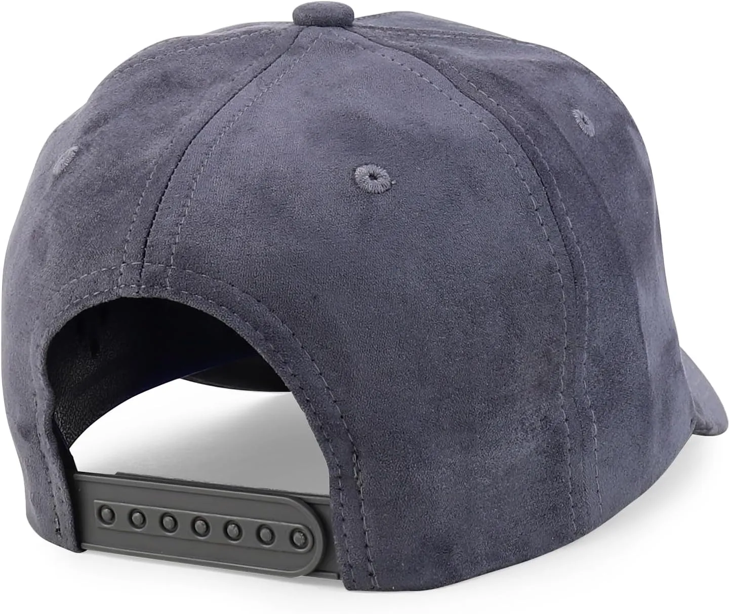 Trendy Apparel Shop 5 Panel Structured Soft Suede Snapback Ball Cap
