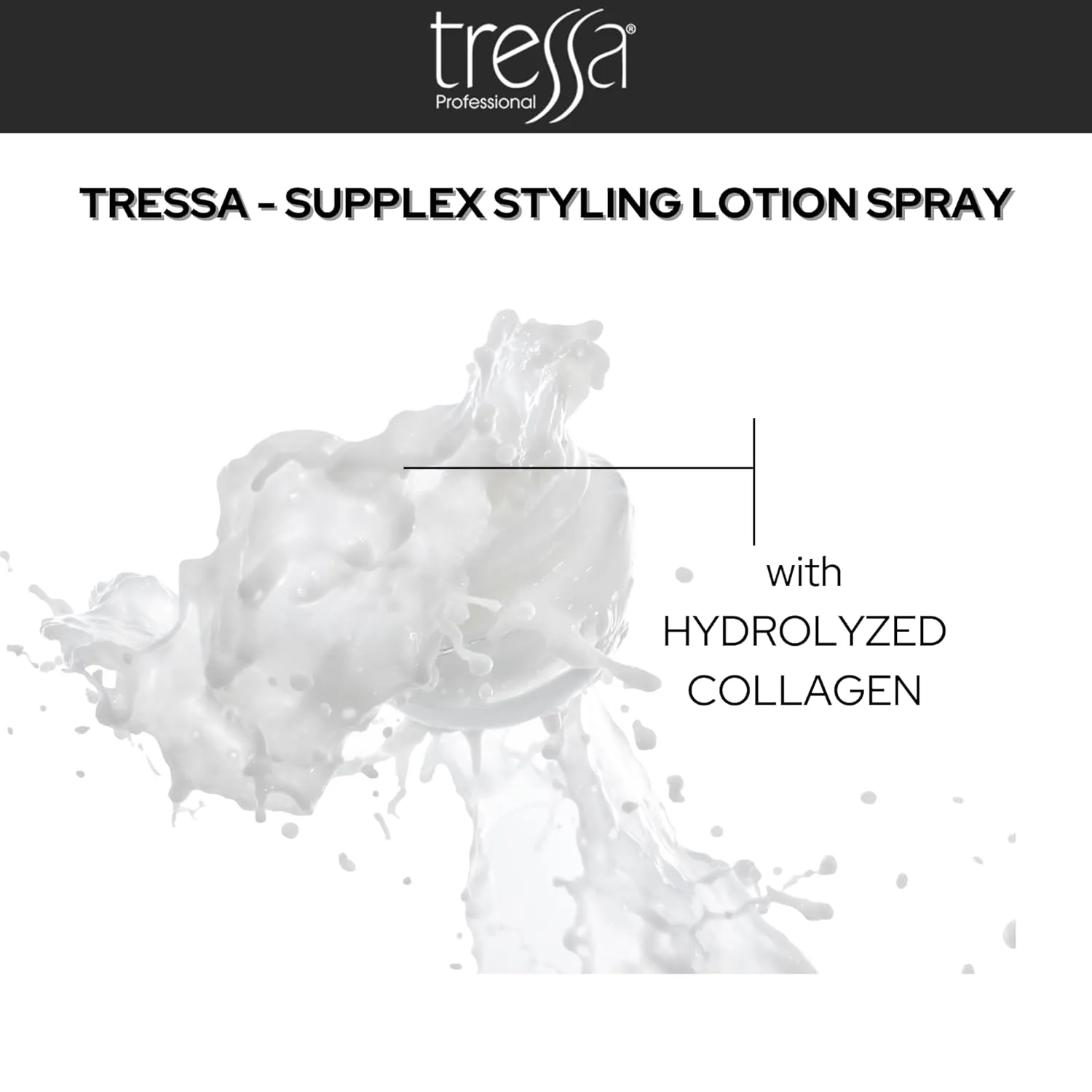 Tressa Supplex Styling Lotion Prevents Heat Damage from Styling Tools, Medium Hold, Light Weight Styling Radiance, 8 fl oz (2 Count)