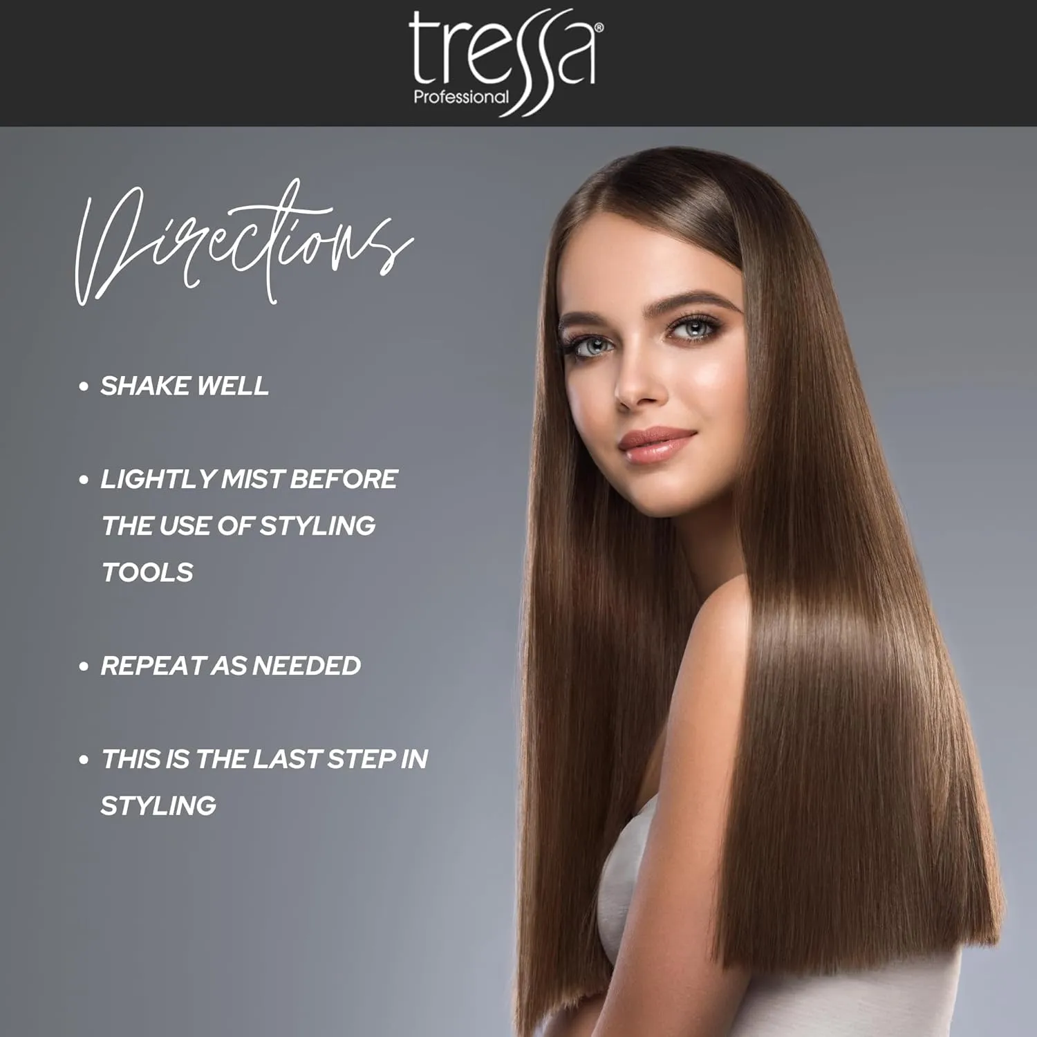 Tressa Supplex Styling Lotion Prevents Heat Damage from Styling Tools, Medium Hold, Light Weight Styling Radiance, 8 fl oz (2 Count)