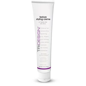 TRI Design Hair Care Texture Styling Creme – Versatile Hair Styling Cream for Smooth, Frizz-Free Hair – Hydrating Fiber Cream for Thick Hair, Curl Defining, and Maximum Styling Expression – 6 Fl Oz