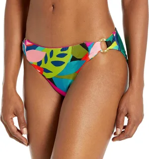 Trina Turk Women's Standard Rainforest Ring Side Tab Hipster