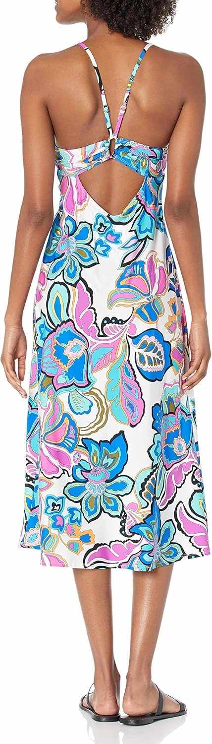 Trina Turk womens Midi Dress Swimsuit Cover Up