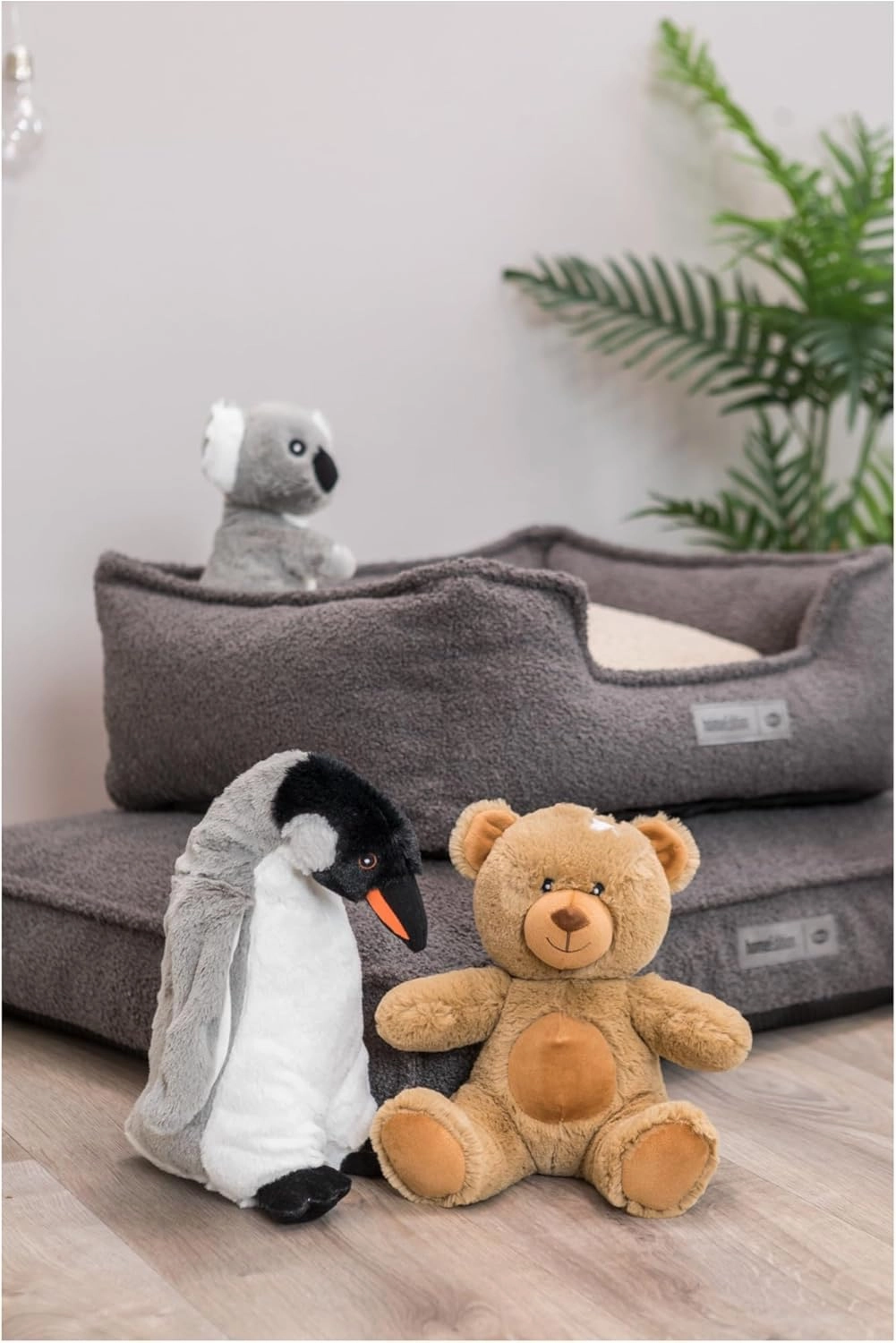 TRIXIE Be Eco Erin The Penguin Plush Dog Toy for All Dogs, 11" Fun and Cuddly No Sound Dog Toy, 98% Recycle Material