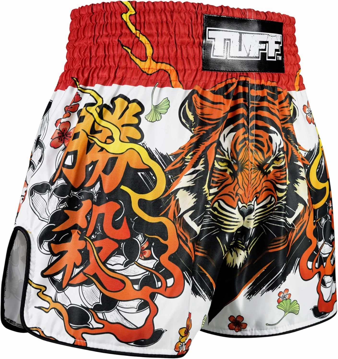 Tuff Sport Muay Thai Boxing Shorts, Retro Styles, Classic Slim Cut, MMA, Kickboxing, Workout Set