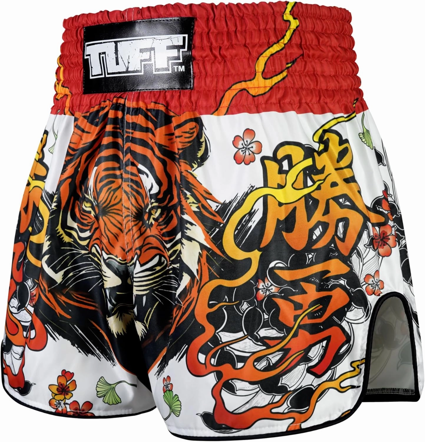 Tuff Sport Muay Thai Boxing Shorts, Retro Styles, Classic Slim Cut, MMA, Kickboxing, Workout Set