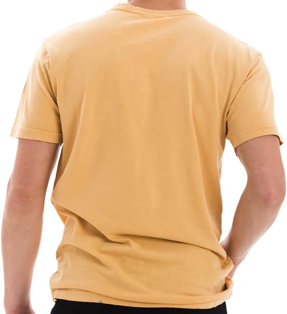 Unisex Ring Spun Cotton Vintage Short Sleeve Crewneck Tee Shirt