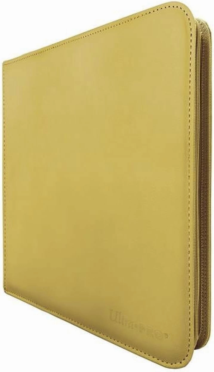 UP - 12-Pocket Zippered Pro Binder - Yellow