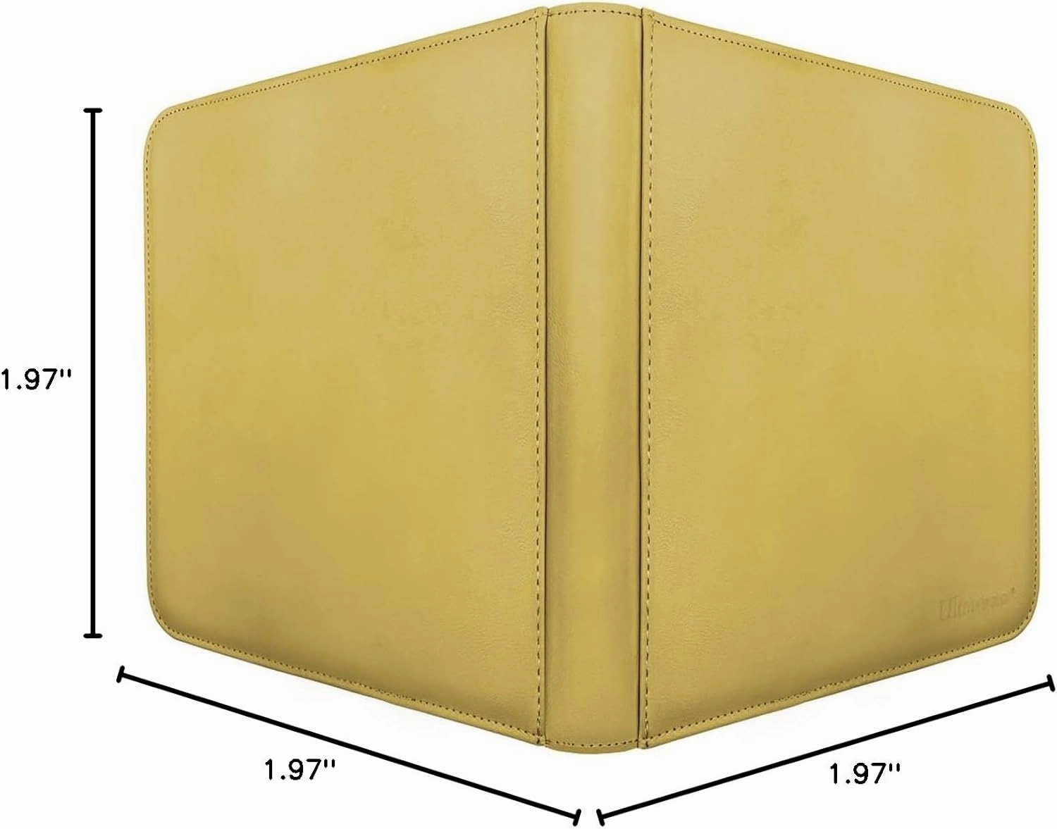 UP - 12-Pocket Zippered Pro Binder - Yellow