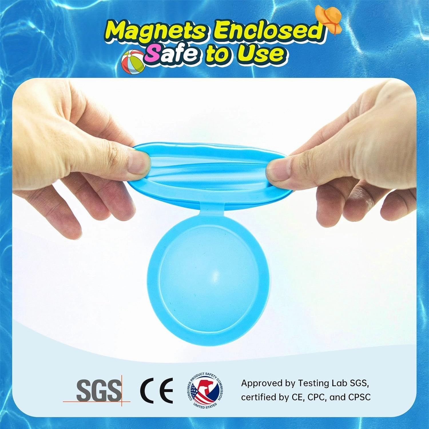 Upgrade Reusable Water Balloons, Magnetic Silicone Refillable Water splash balls,Quick-Fill, Durable & Leak-Proof, Perfect for Outdoor Summer Water Fun