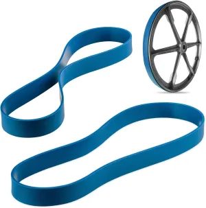 Urethane Band Saw Tires - Set of 2 - fits - SCHEPPACH HBS32 VARIO - Precise Blade Tracking - Installation Tool - Instruction - Made in USA